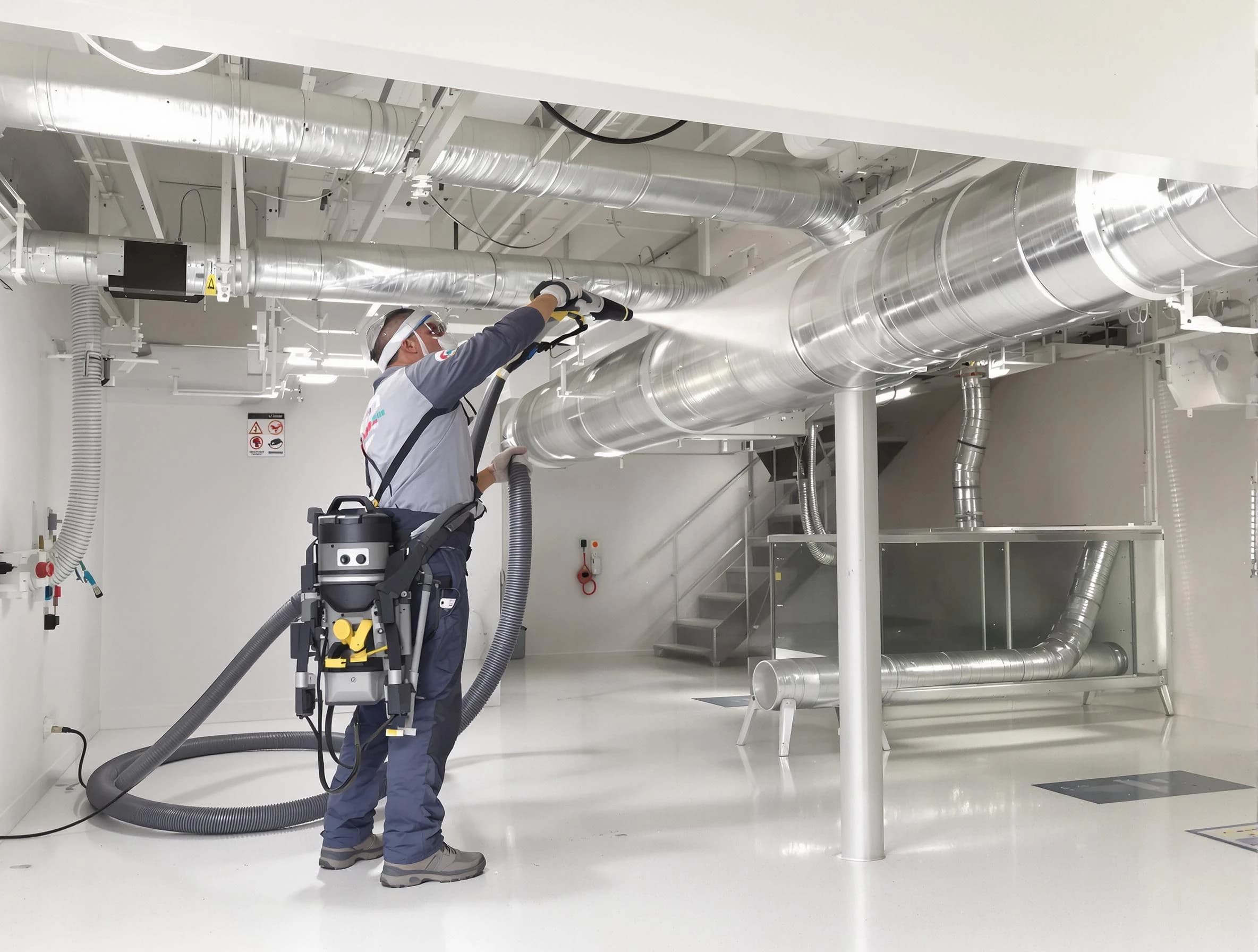 Professional central duct cleaning by Laurel Air Duct Cleaning in Laurel