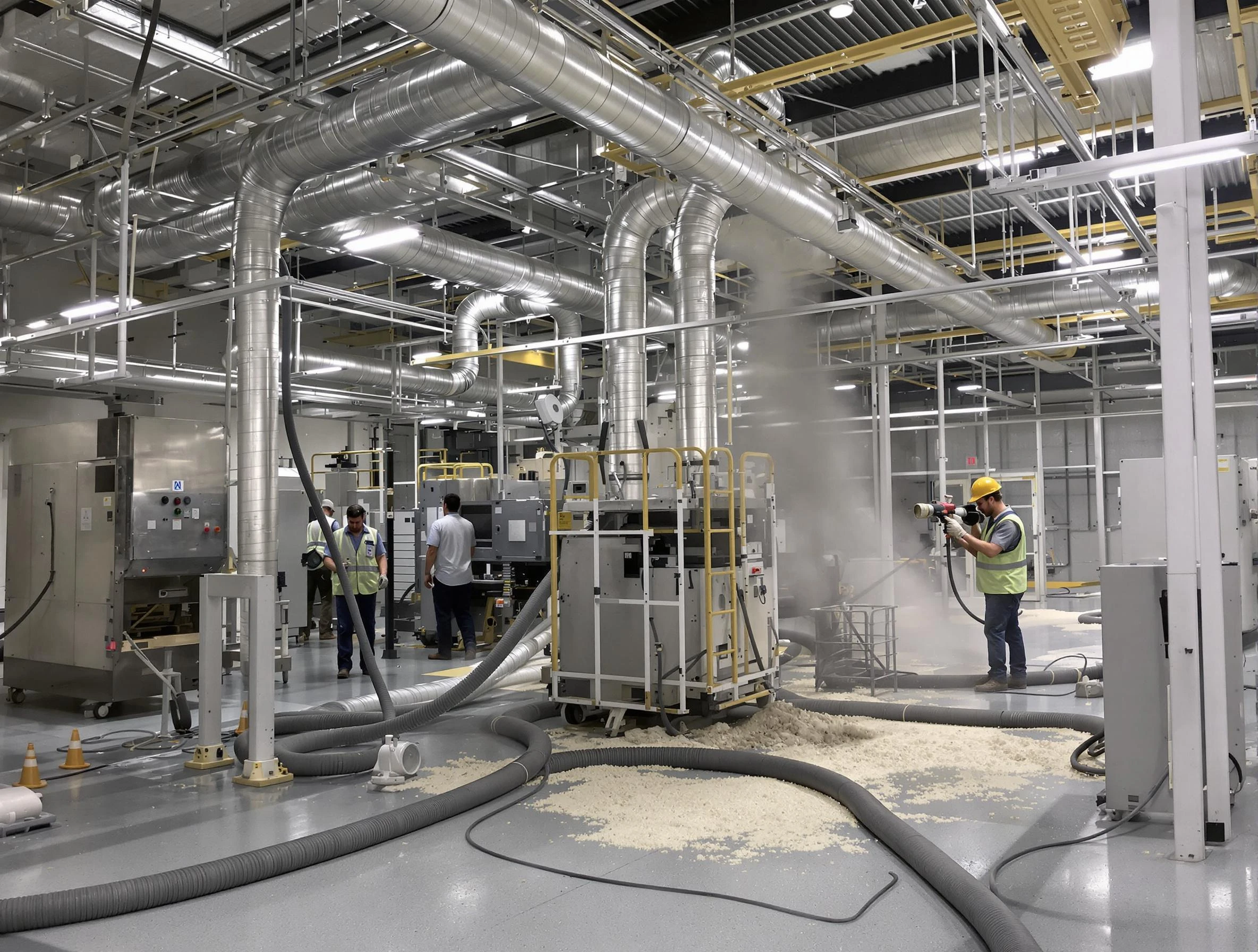 Heavy-duty industrial duct cleaning by Laurel Air Duct Cleaning in Laurel