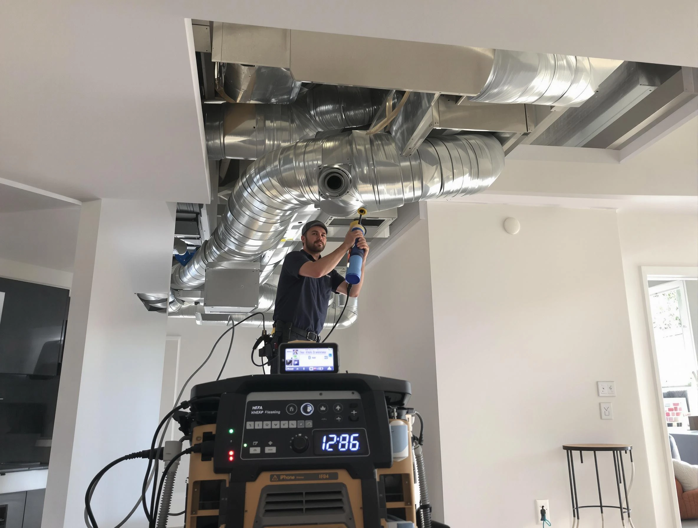 Advanced pure air duct cleaning by Laurel Air Duct Cleaning in Laurel